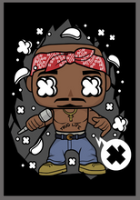 Load image into Gallery viewer, Short Sleeve T-Shirt (Music Icons - 2 Pac) - Choose Your Design
