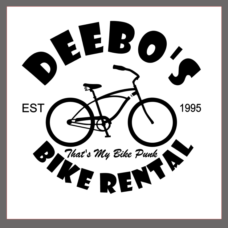 Short Sleeve T-Shirt - Deebo's Bike Rental