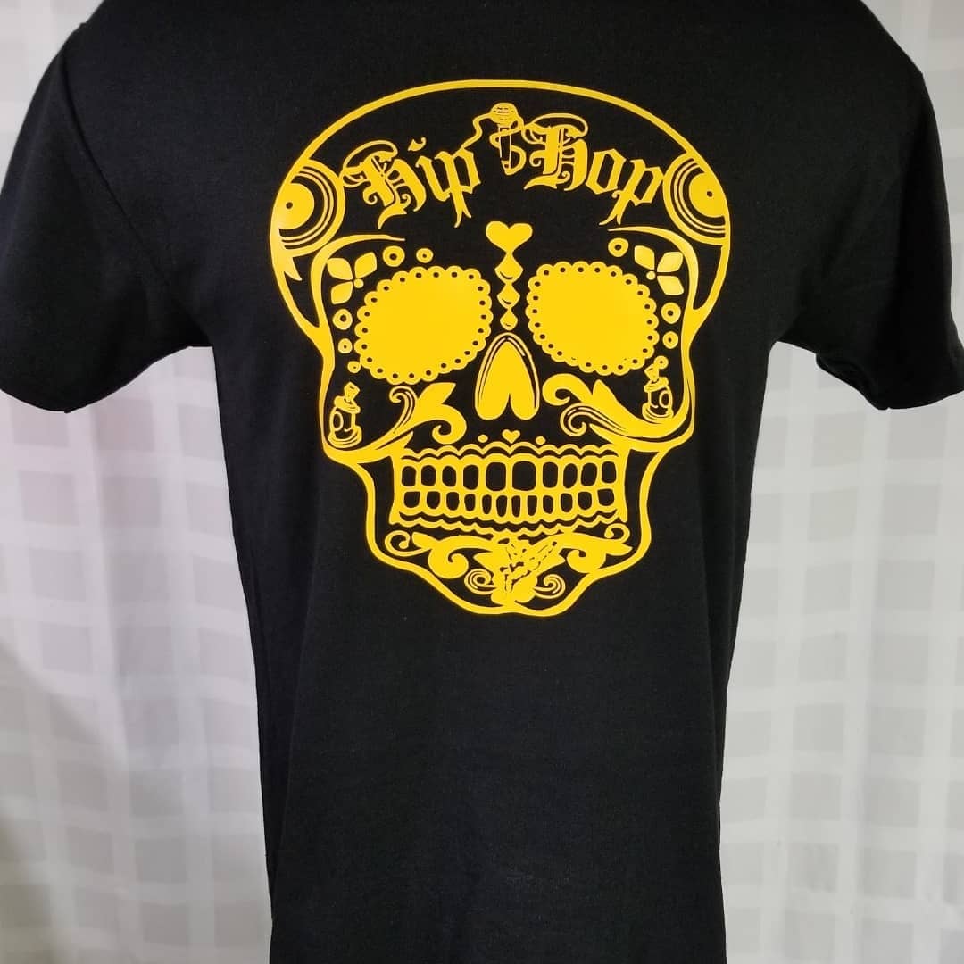 Short Sleeve T-Shirt (Hip Hop Sugar Skull)