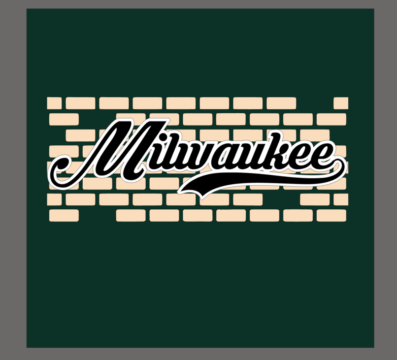 Short Sleeve T-Shirt (Milwaukee Cream City Brick)